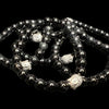 Obsidian Buddha Head Bracelet