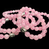 Rose Quartz Buddha Head Bracelet
